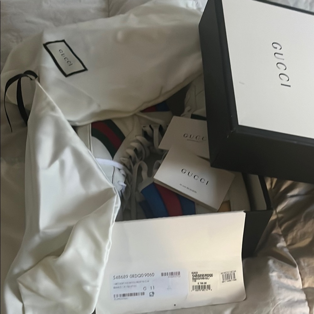 Gucci Colorful High-Top Sneakers - Picture 3 of 6